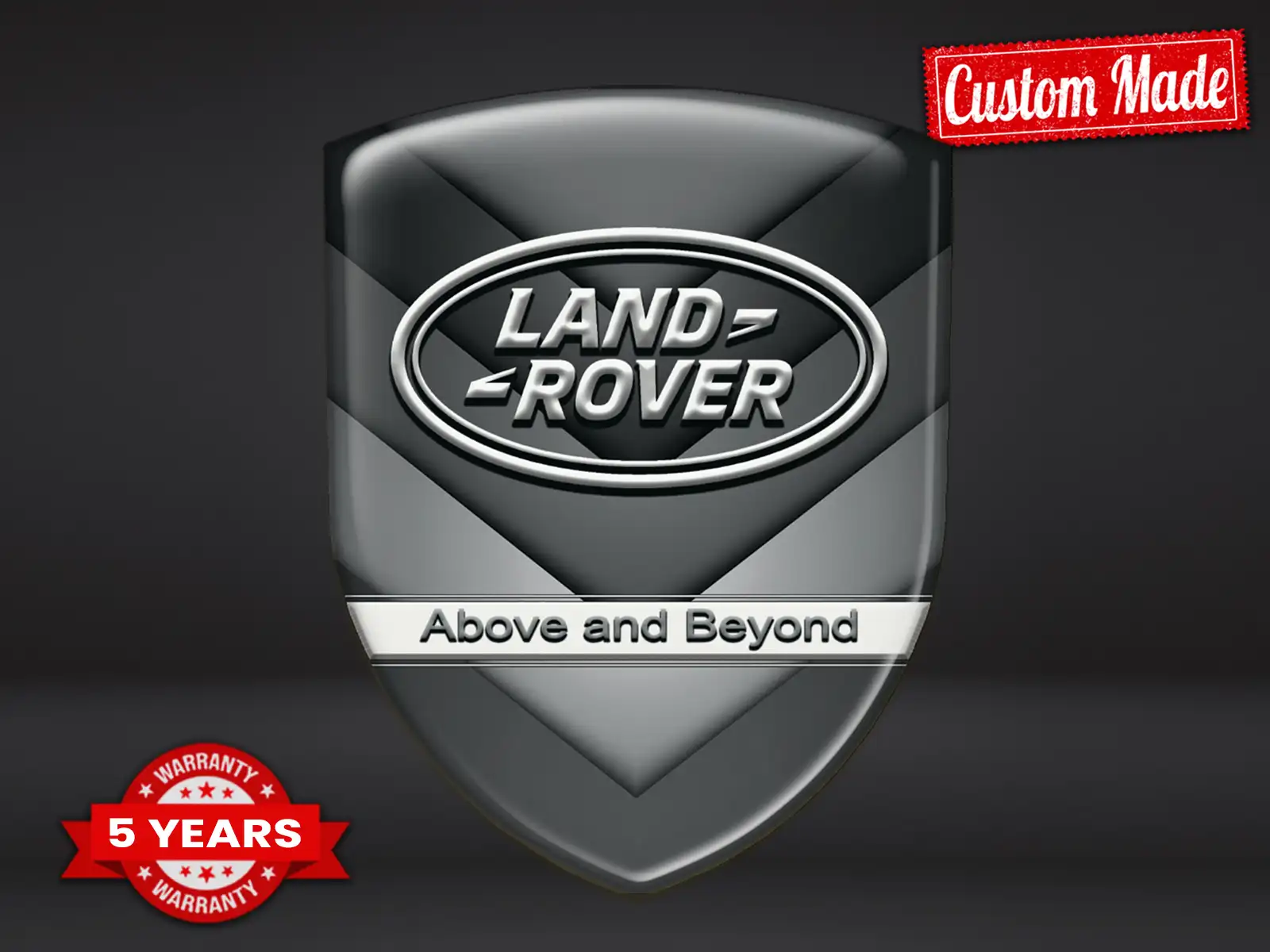 Land Rover Autoaufkleber Stern Hochwertig Anpassbar